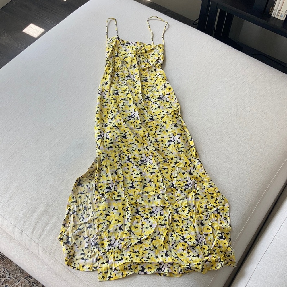 Motel Rocks Nosita Yellow Sunflower Dress - New with Tags